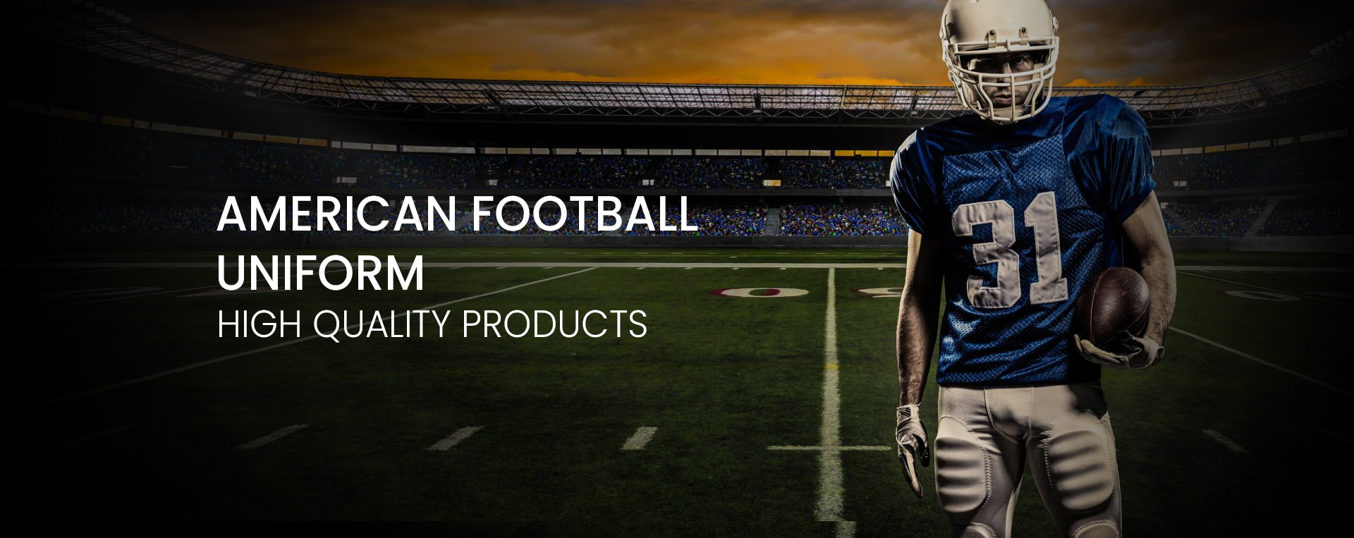 american football uniform 